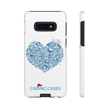 Load image into Gallery viewer, Our Heroes - Fire Fighters Water Heart iCare Tough Phone Case

