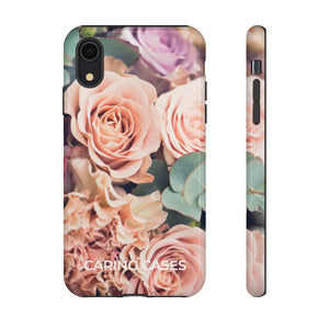 Breast Cancer - Flowers iCare Phone Case