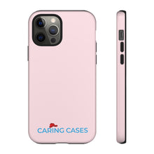Load image into Gallery viewer, Our Heroes - Fire Fighters Pink/blue iCare Tough Phone Case
