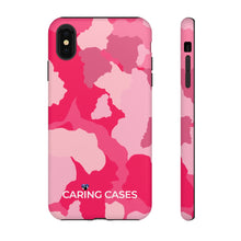 Load image into Gallery viewer, Veterans - LIMITED EDITION Pink iCare Tough Phone Case
