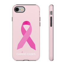 Load image into Gallery viewer, Breast Cancer - LIMITED EDITION Pink Tough Phone Case
