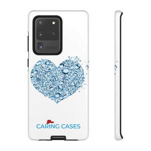 Our Heroes - Fire Fighters Water Heart iCare Tough Phone Case