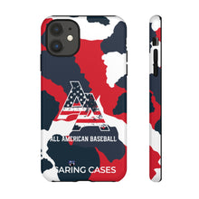 Load image into Gallery viewer, Veterans - ALL AMERICAN BASEBALL - Camo iCare Tough Phone Case
