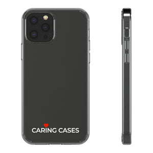 Healthy Hearts-Clear iCare Phone Case